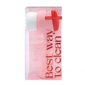 Beauty Concept Cepillo Facial 2 en 1 Rosa