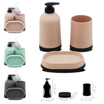 Conjunto de acessórios para banho