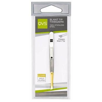 Slant Tip Tweezers Pinzas de Depilar