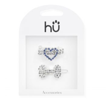 Conjunto de 2 Pinças para Animais de Estimação e Corazón