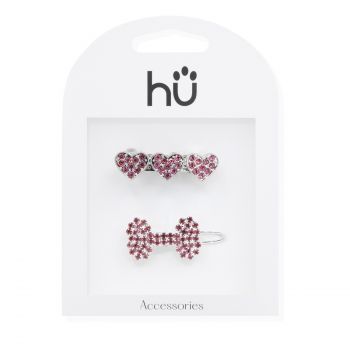 Conjunto de 2 Pinças para Animais de Estimação e Corazón
