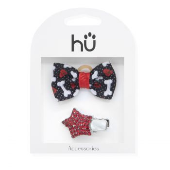 Set Pinza y Goma Huesitos para Mascotas