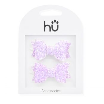 Conjunto de 2 Pinças para Animais de estimação Glitter