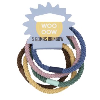 Set 5 Gomas Rainbow
