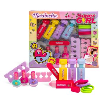 Conjunto Super Girl Unhas e Cabelo