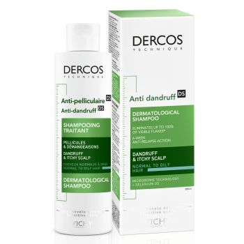 Dercos Champú Anticaspa Cabello Graso