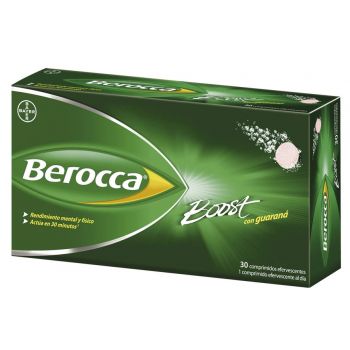 Berocca Boost Comprimidos Efervescentes con Guaraná