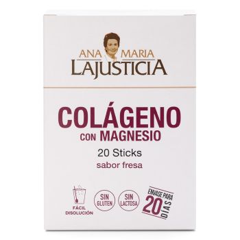 Colagénio com Magnésio Sabor Morango