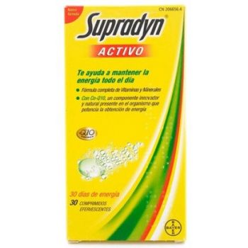 Supradyn Activo Comprimidos Efervescentes