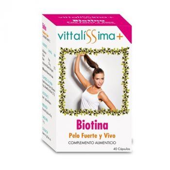 Biotina Cápsulas Cabello