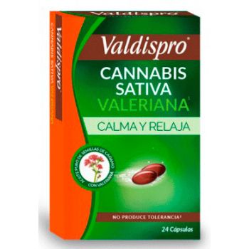 Cápsulas Cannabis Sativa Valeriana Calma y Relaja