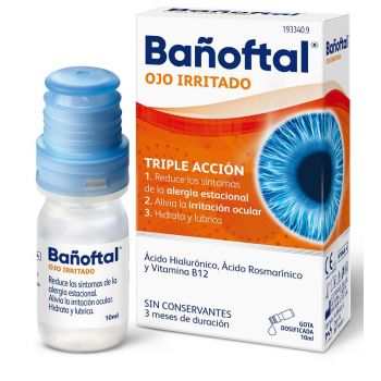 Ojo Irritado Triple Acción