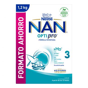NAN OPTIPRO 3 Fórmula de Crecimiento +12M