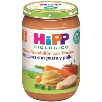 Tarrito de Verduras con Pasta y Pollo +12 Meses