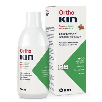 Orthokin Fresa Mentolada Enjuague Bucal
