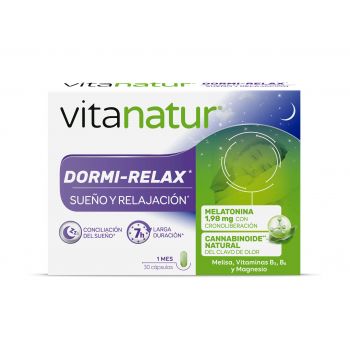Vitanatur Dormi Relax Sueño y Relajación Cápsulas