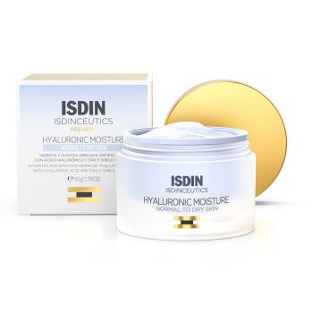  Isdinceutics Hyaluronic Moisture Normal Crema Facial Ligera 