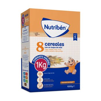 Papilla 8 Cereales con Miel