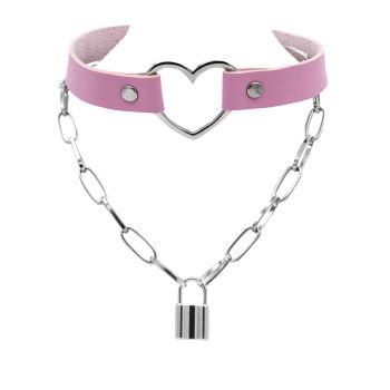 Choker Corazon & Cadena