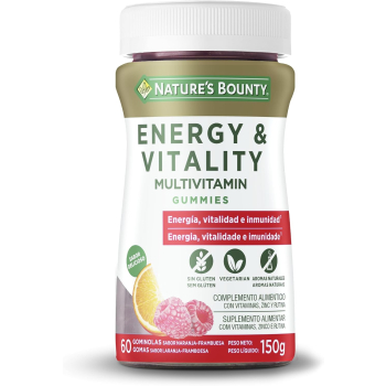 Multivitamínico Gominolas Naranja-Frambuesa