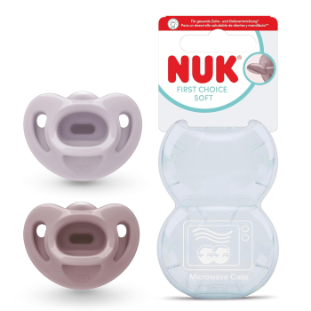 Pack Chupete First Choice Soft Silicona 0-6 Meses
