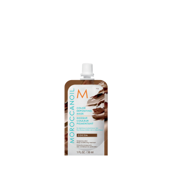Mascarilla con Color: Cacao