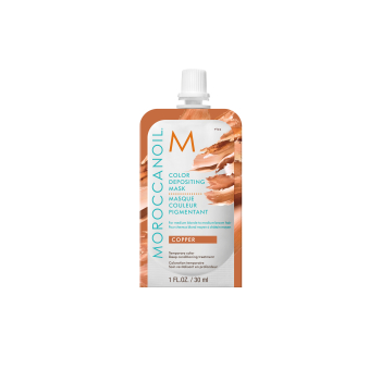 Mascarilla con Color: Copper
