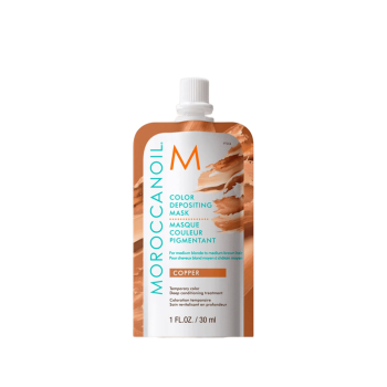 Mascarilla con Color: Copper