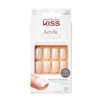 Salon Acrylic Natural Uñas Postizas