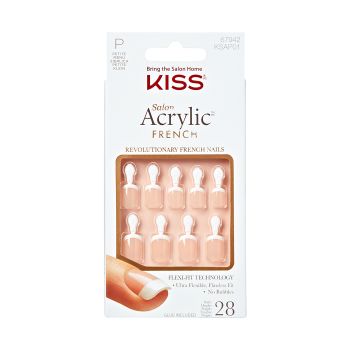 Salon Acrylic Natural Uñas Postizas