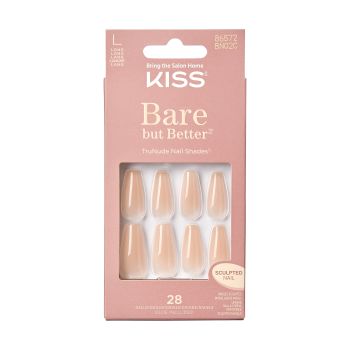 Color Nails Nude Uñas Postizas