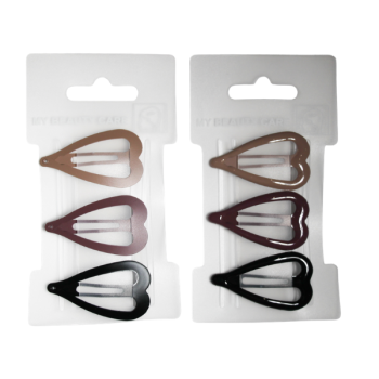 Pack 3 Hair Claw Clips Mate o Brillo
