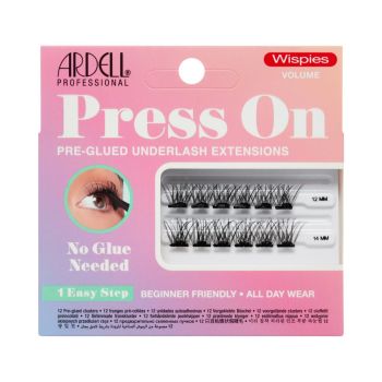 Press On Wispies Volumen Extensiones de Pestañas Preencoladas