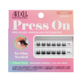 Press On Naked Natural Extensiones de Pestañas Preencoladas