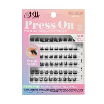Press On Naked Natural Extensiones de Pestañas Preencoladas