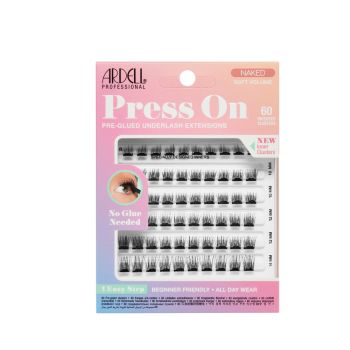 Press On Naked Soft Volume Extensiones de Pestañas Preencoladas