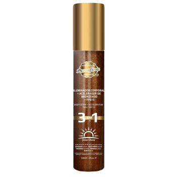 Iluminador Corporal +SPF15 Acelerador del bronceado 3 en 1