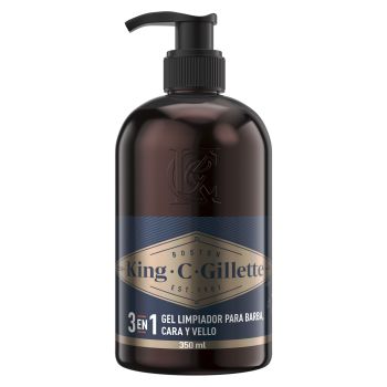Gillette King C. Gel Para Barba y Rostro