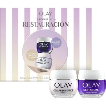 Set Collagen Peptide SPF30 & Retinol24 Crema de Noche Set Collagen Peptide SPF30 & Retinol24 Crema de Noche