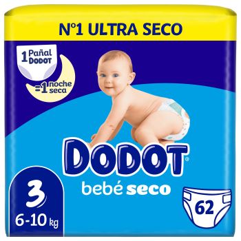 Fraldas Bebé Seco T3 (6-10kg)