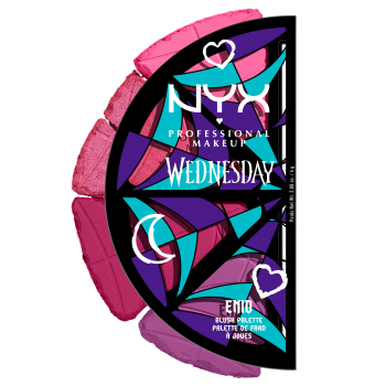 Wednesday Stained Glass Blush Paleta Wednesday Stained Glass Blush Paleta