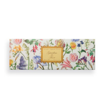 Set Jabón Giardino  Dei Fiori Scented Pleated