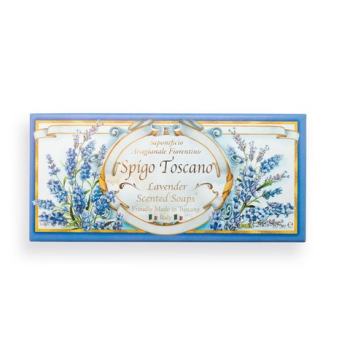 Set Jabón Spigo Toscano Scented Lavender Soap