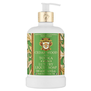 Jabón Liquido Luxury Cedro Y Haba Tonka