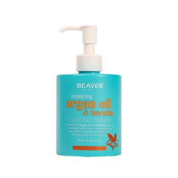 Argan Oil & Keratin Crema para Rizos
