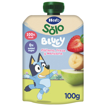 Bolsita Mi Fruta de Plátano y Fresa Hero Nanos