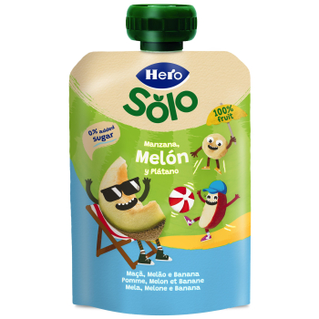 Solo Bolsita Manzana, Melón y Plátano +6 Meses Solo Bolsita Manzana, Melón y Plátano +6 Meses