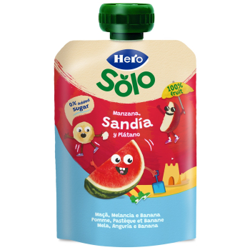 Solo Bolsita Manzana, Sandía y Plátano +6 Meses Solo Bolsita Manzana, Sandía y Plátano +6 Meses