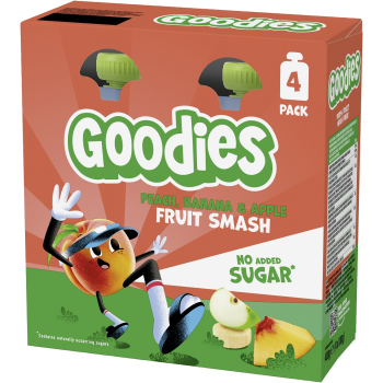 Goodies bolsitas melocotón plátano y manzana