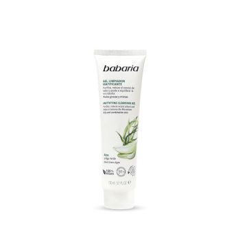 Gel Limpiador Matificante Aloe y Alga Verde